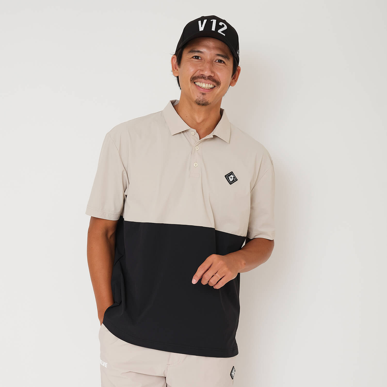 メンズウェア V12 BI BS POLO V12] ゴルフ ポロシャツ BS BAN POLO | 【公式通販】