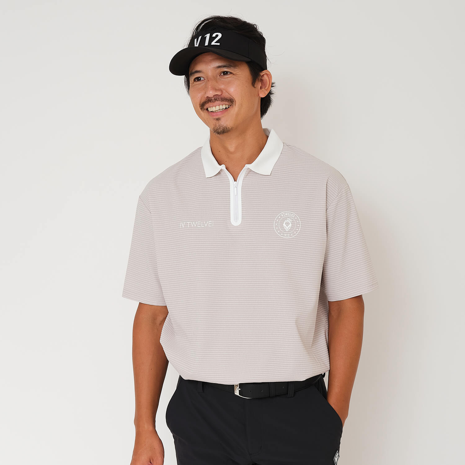 美品！V12 ゴルフ メンズ 半袖 ポロシャツ 楽天市場】V12 ゴルフ メンズ 半袖 ポロシャツ MONOGRAM POLO