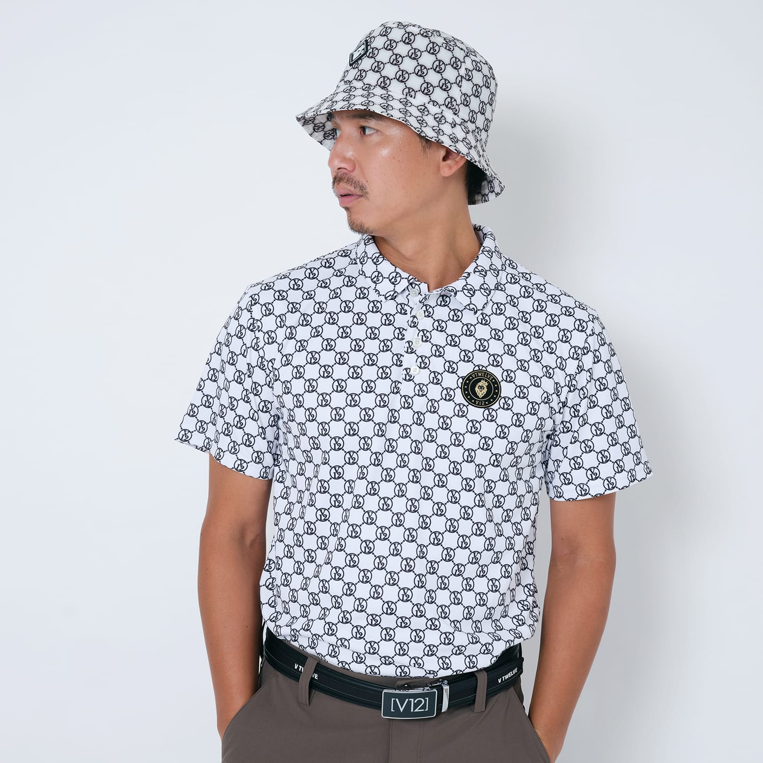 V12] ゴルフ メンズ ポロシャツ MONOGRAM POLO | 【公式通販】
