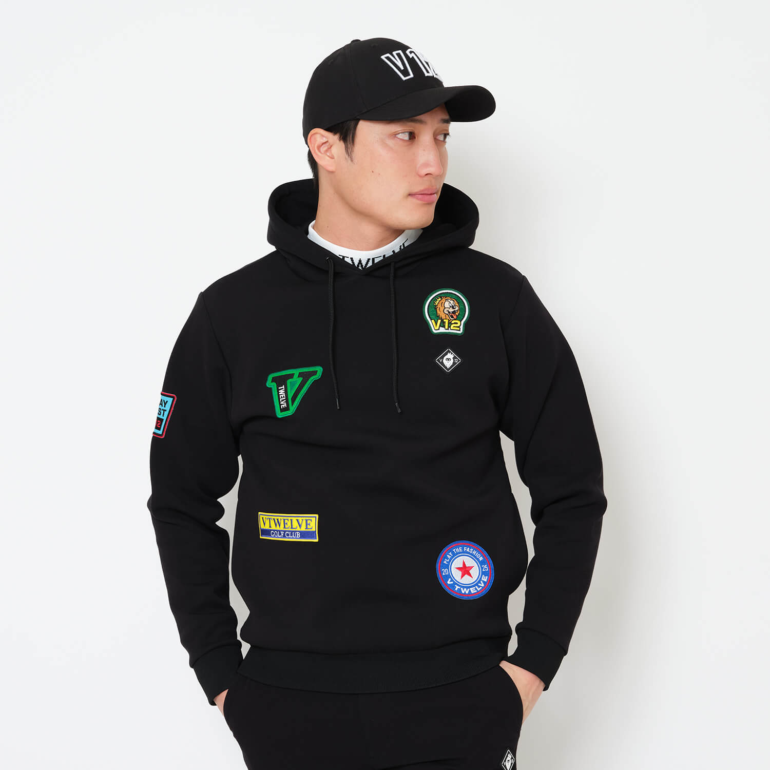 V12 V TWELVE LIVERY PARKA パーカー V12 V TWELVE LIVERY PARKA パーカー V12] ゴルフ メンズ