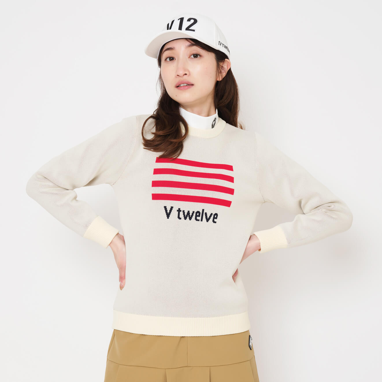 V12] ゴルフ レディース ニット 防風裏地 US KNIT | 【公式通販】