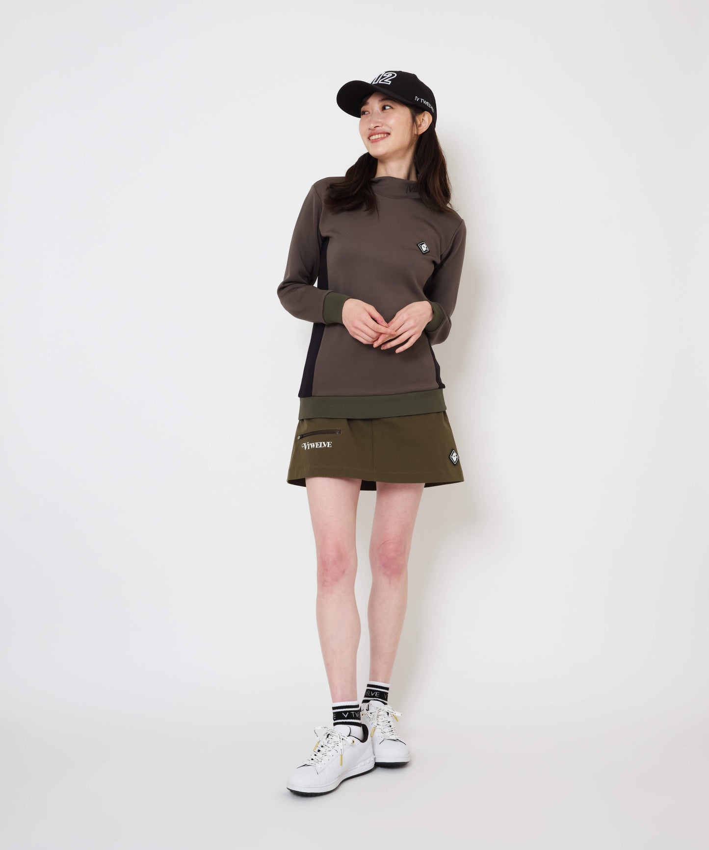 DOT RIB L/S MOCK