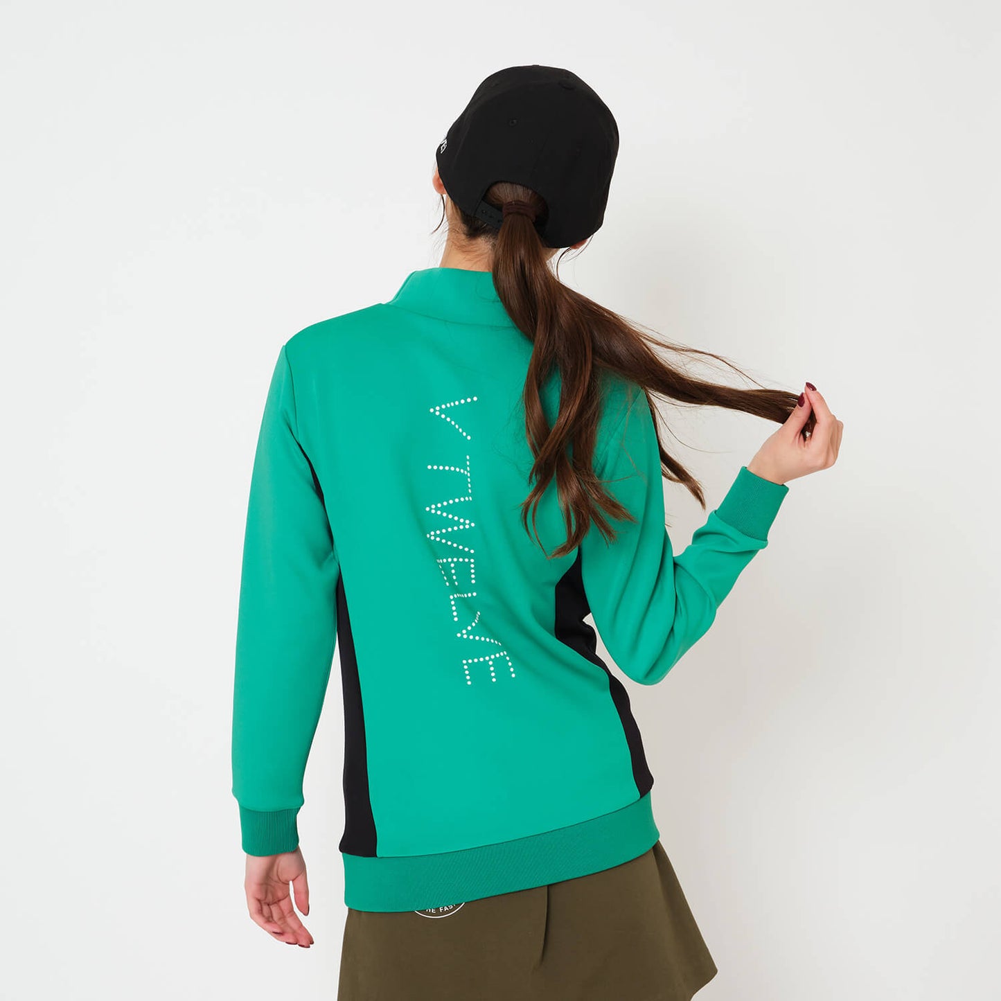 DOT RIB L/S MOCK