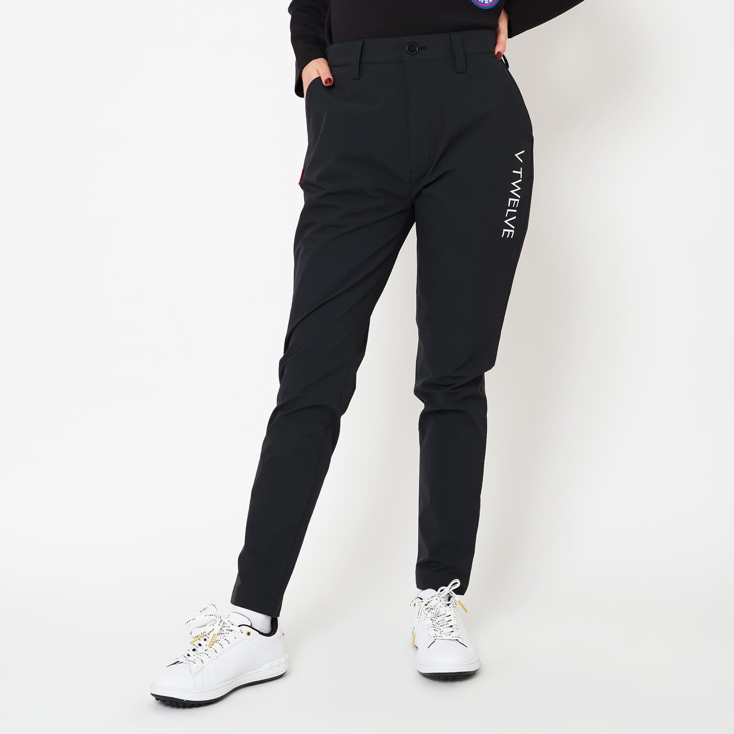 新品　V12レディース ゴルフパンツ 黒1　春夏 定価27500円 V12 ゴルフ レディース パンツ ALM PANTS | 【公式通販】
