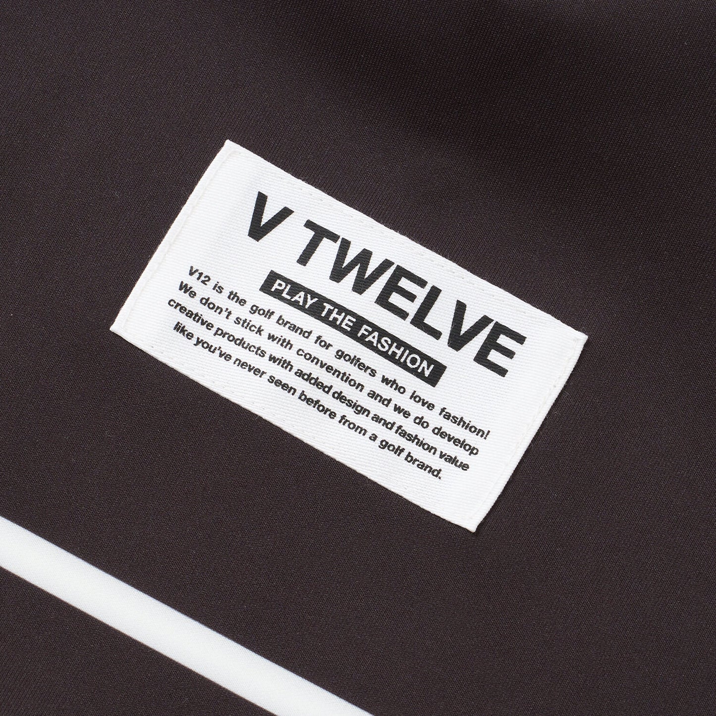 BORDER L/S MOCK