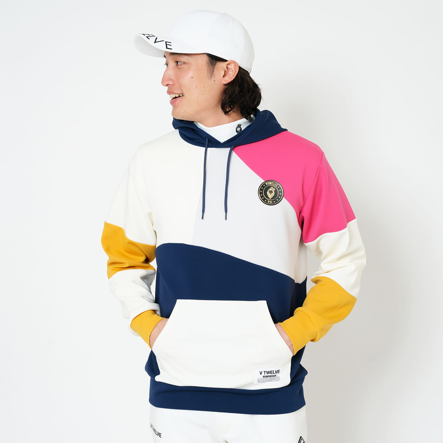 V12] ゴルフ メンズ パーカー CRAZY PANEL HOODIE | 【公式通販】