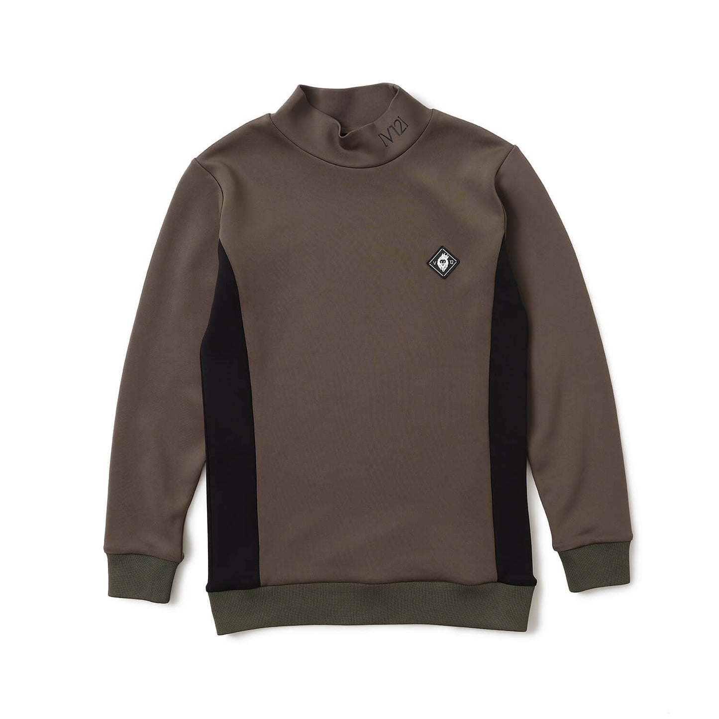 DOT RIB L/S MOCK