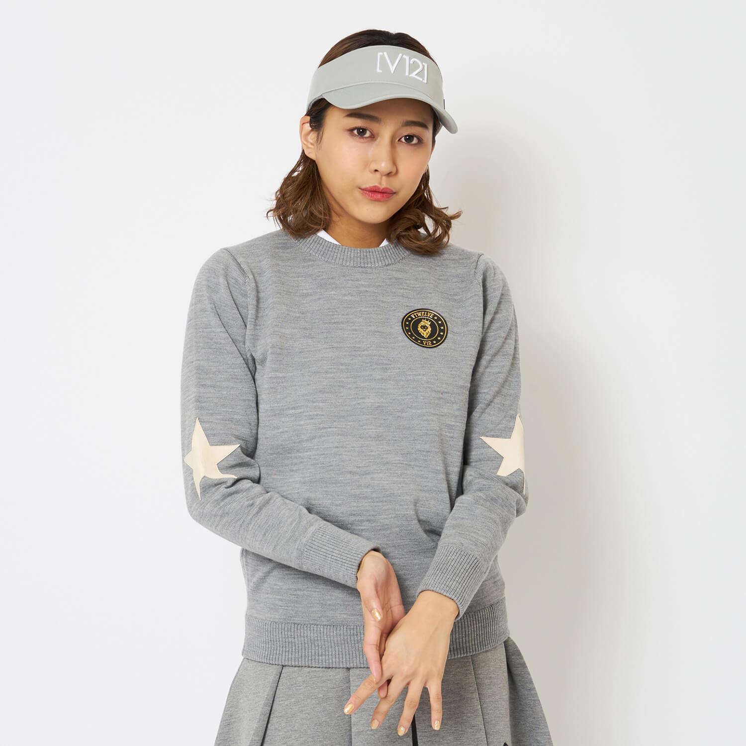 V12 ゴルフ レディース ニット STAR ELBOW KNIT_WM | 【公式通販】