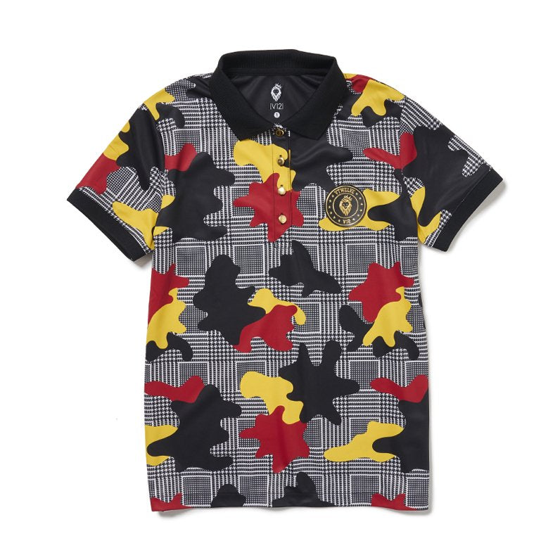 CHECK JIGSAW POLO_WM
