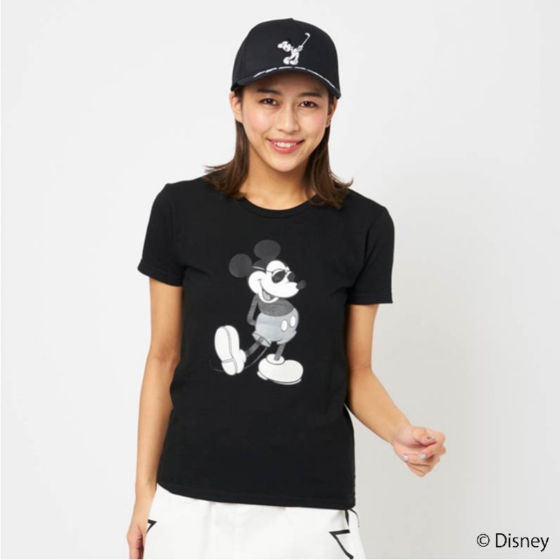 V12 ゴルフ 【ミッキーマウス】 レディース Tシャツ MICKEY / T ...