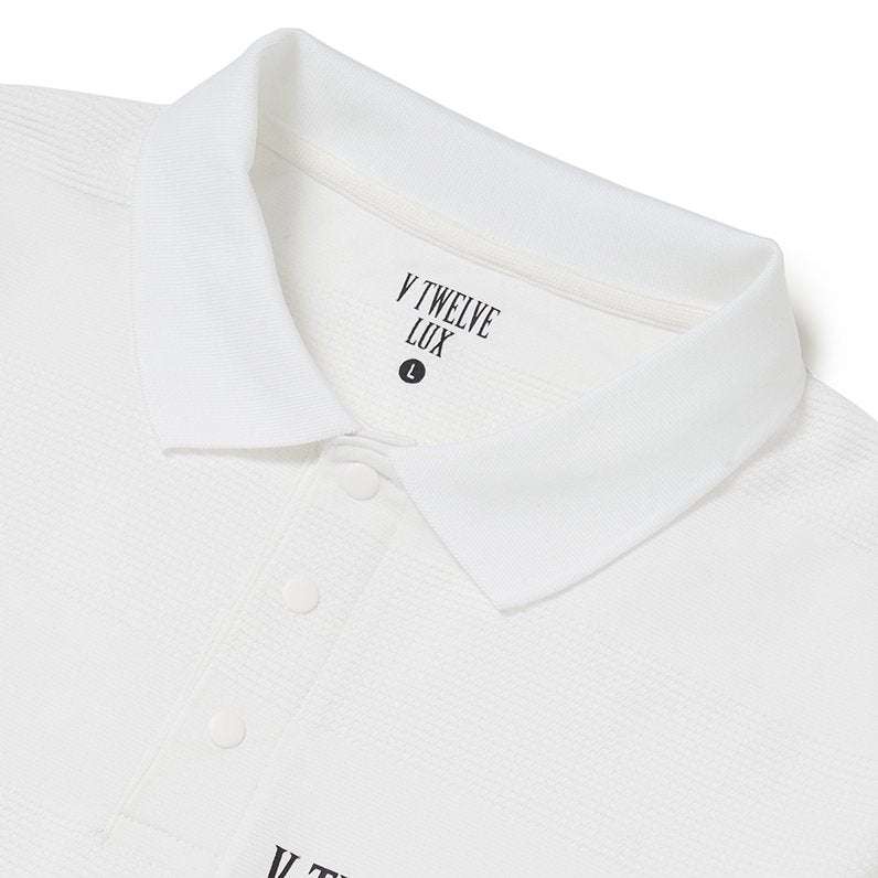 LX LOGO SLEEVE POLO