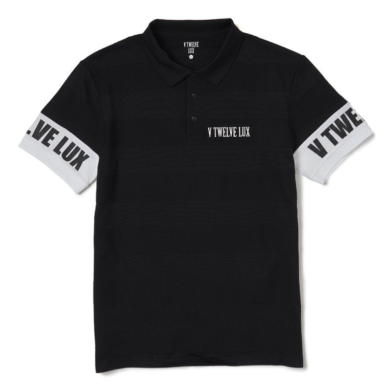 LX LOGO SLEEVE POLO