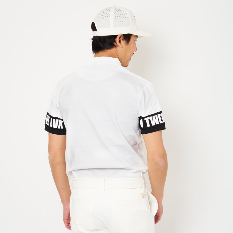 LX LOGO SLEEVE POLO