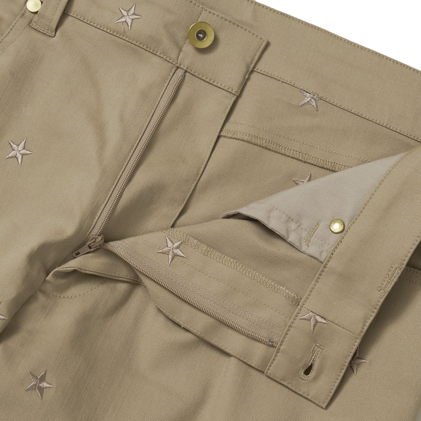 STAR EMBROIDERY PANTS