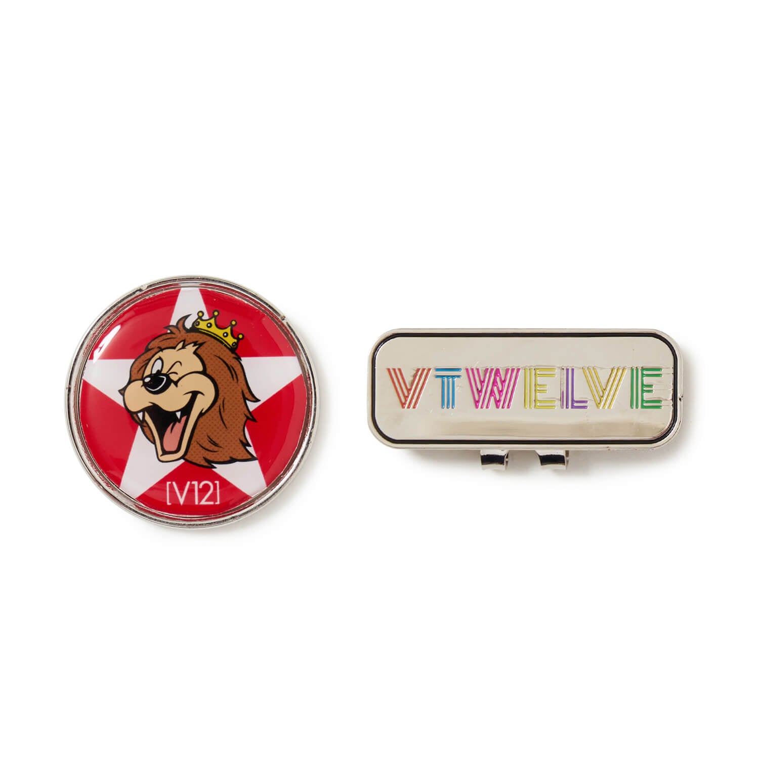 V12 ゴルフ マーカー マグネット クリップ STAR LION MARKER | 【公式