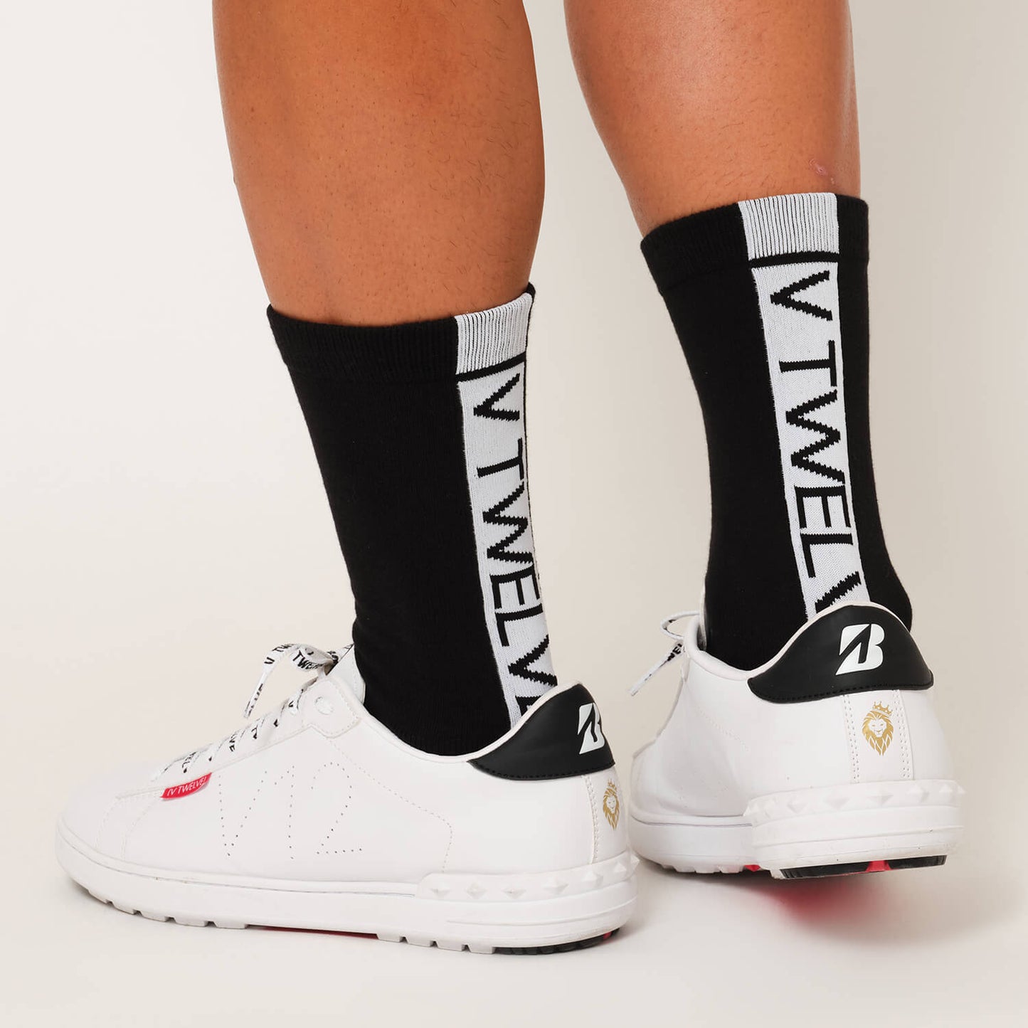 T LOGO MID SOCKS