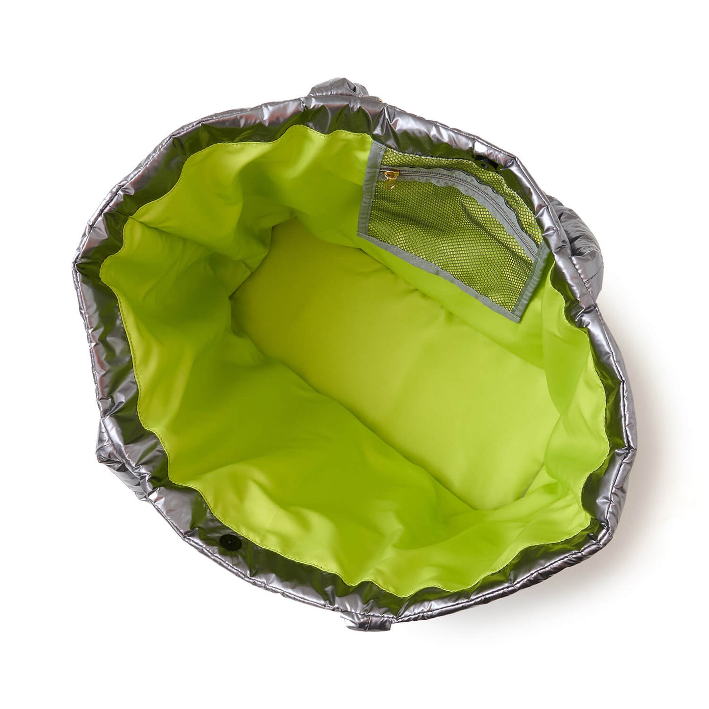 PADDED GLOSS BIG TOTE