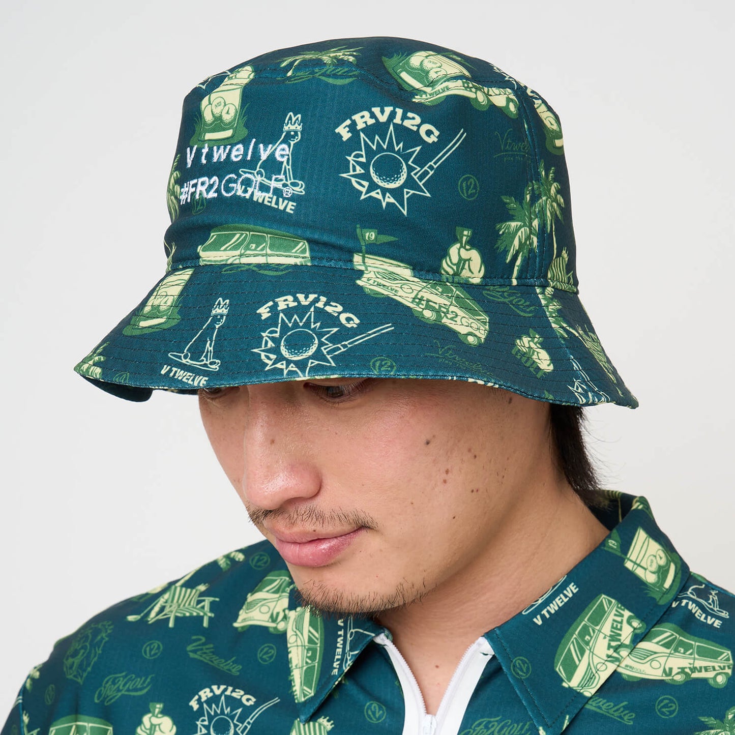 V12FR2 PATTERN HAT