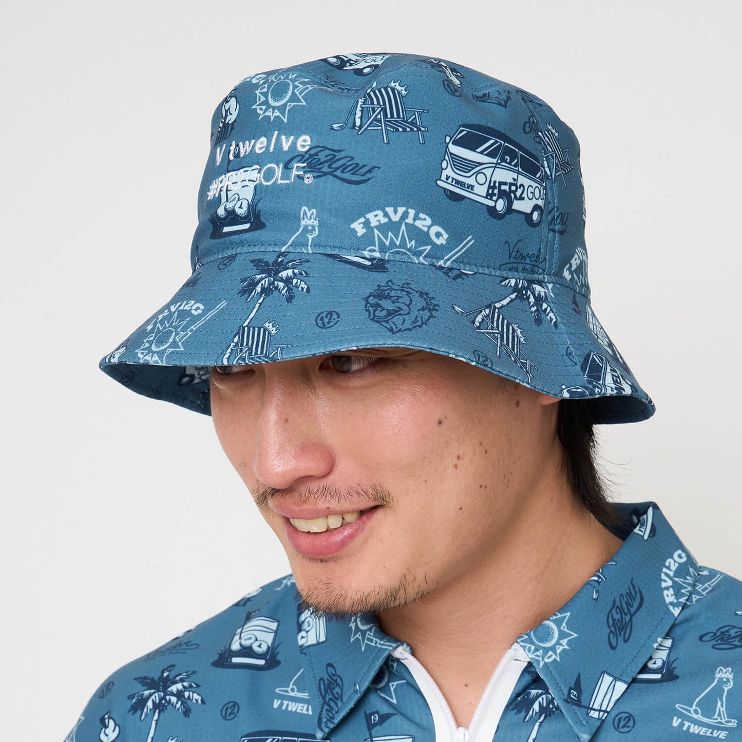 V12FR2 PATTERN HAT