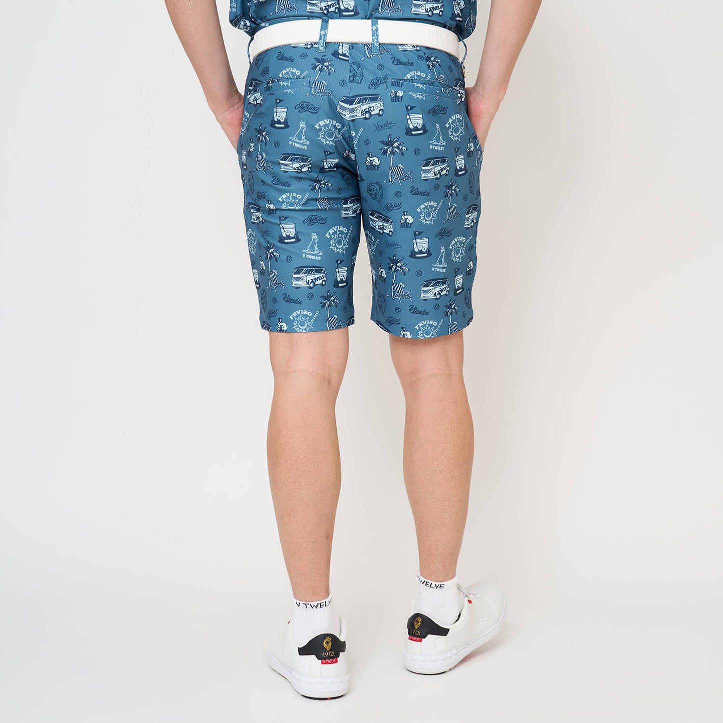 V12FR2 PATTERN  SHORTS