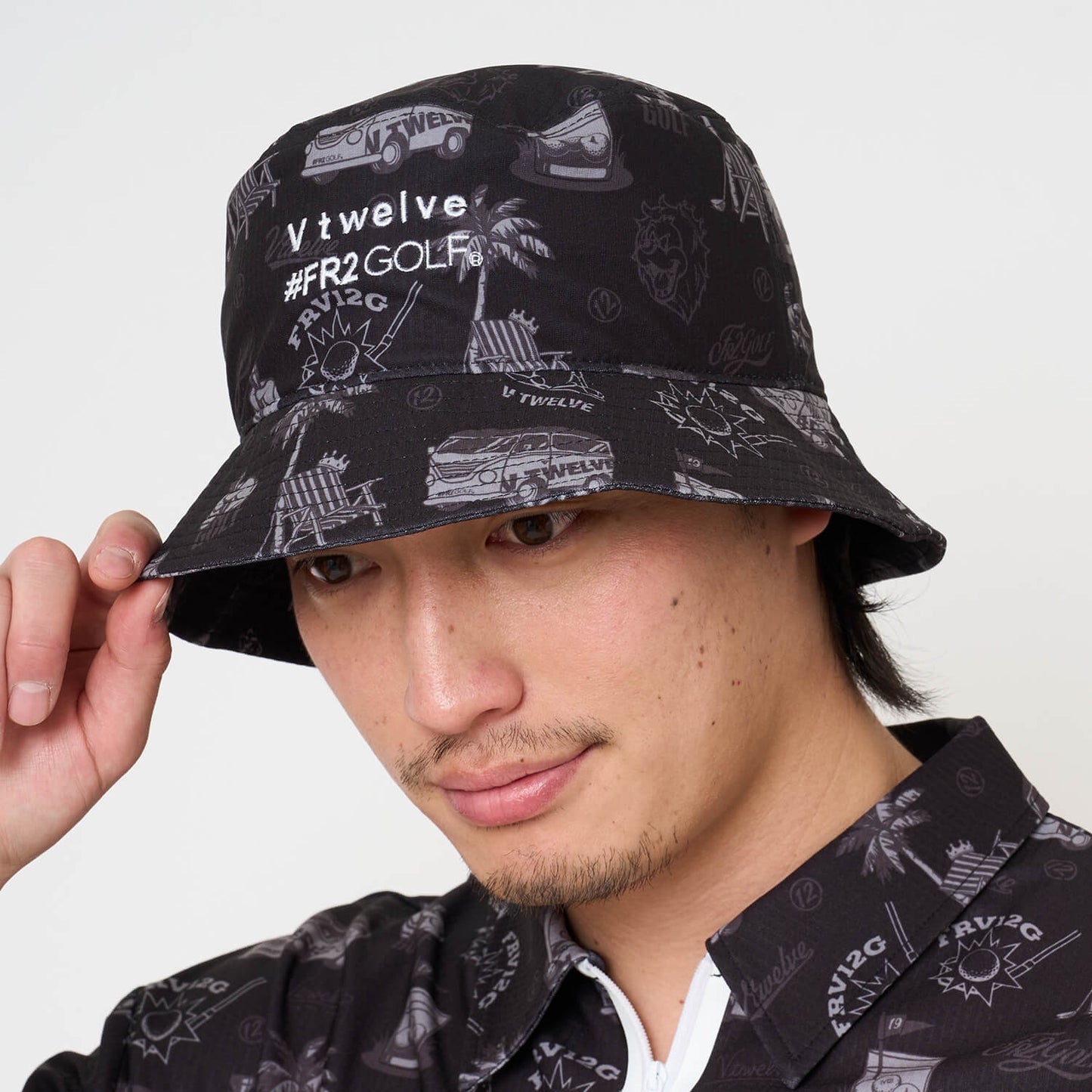 V12FR2 PATTERN HAT