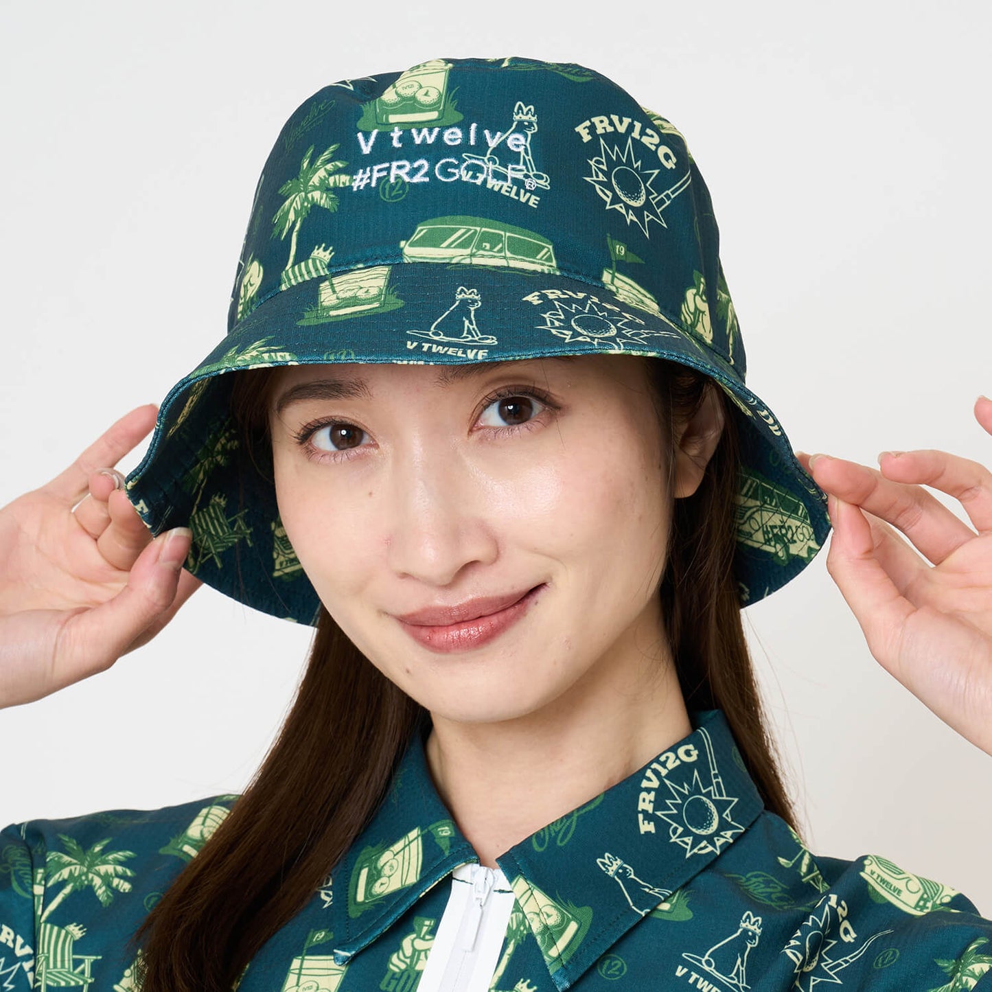 V12FR2 PATTERN HAT