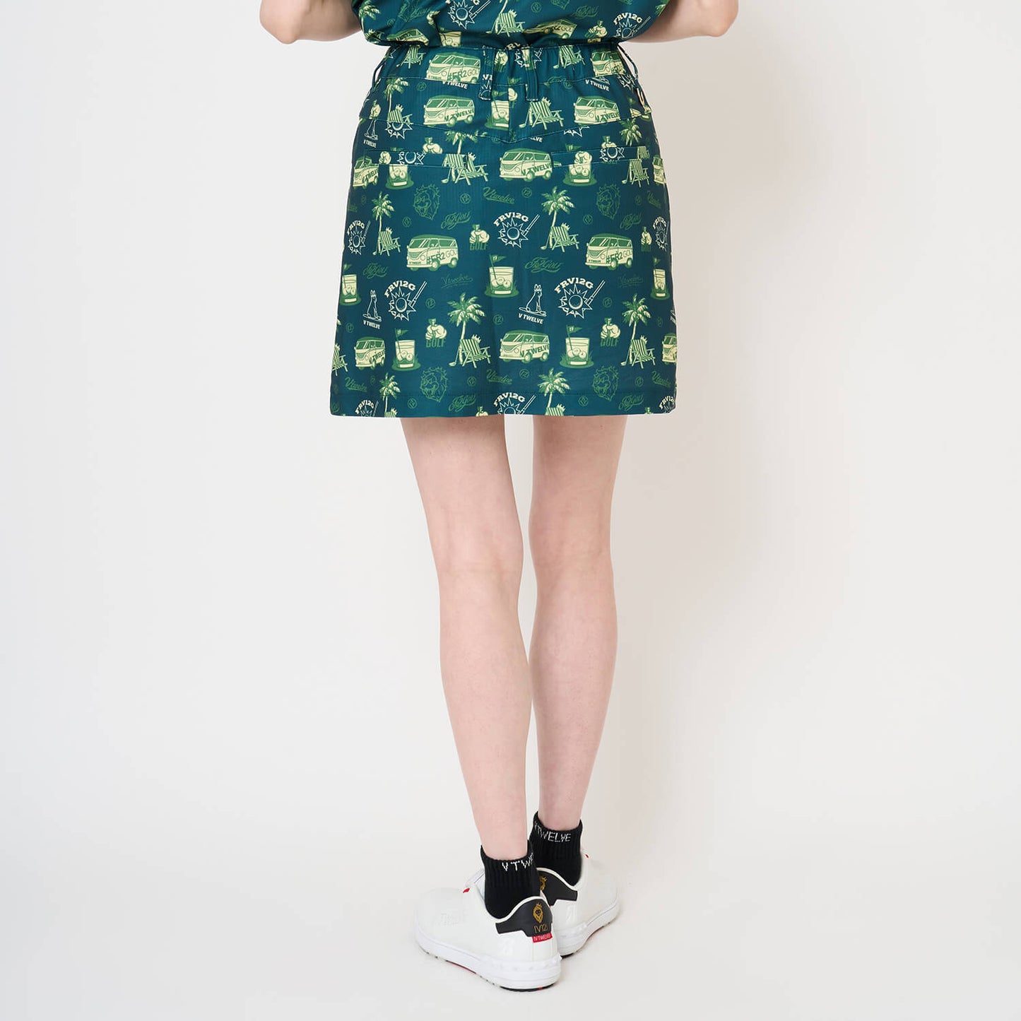 V12FR2 PATTERN SKIRT
