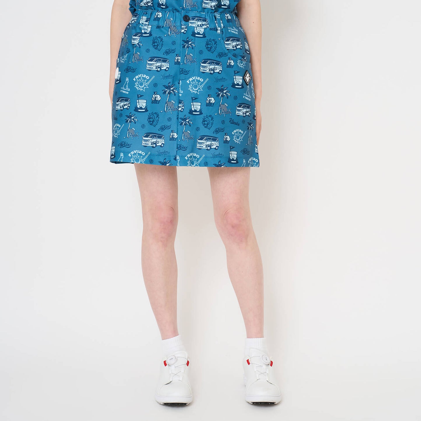 V12FR2 PATTERN SKIRT