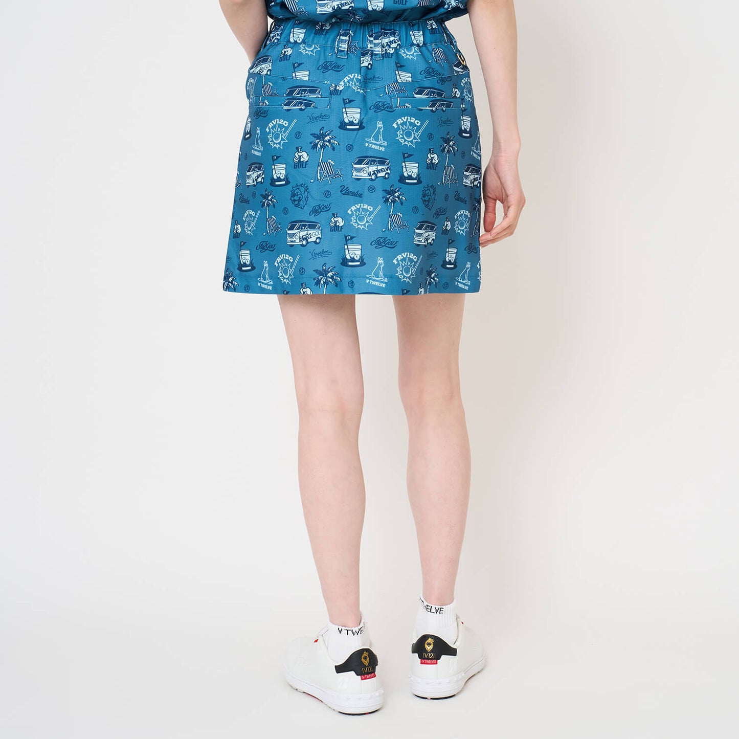 V12FR2 PATTERN SKIRT