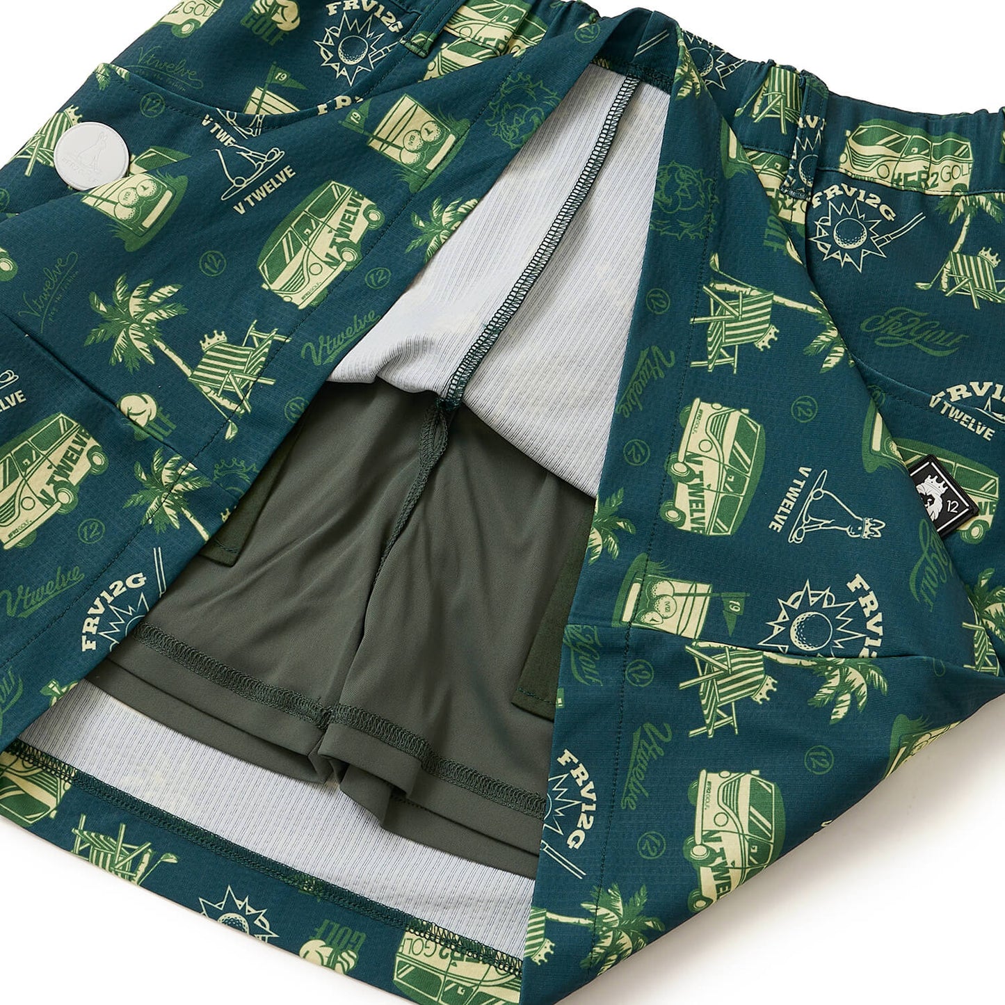 V12FR2 PATTERN SKIRT