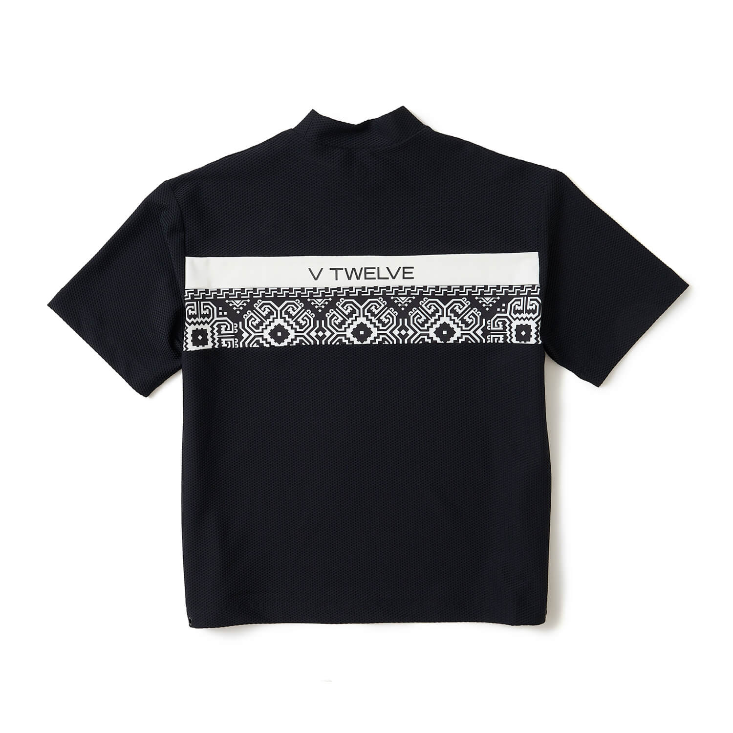 V12 トーンモック シャツ 黒 V12] ゴルフ メンズ 長袖 モックネック NECK L MOCK | 【公式通販】
