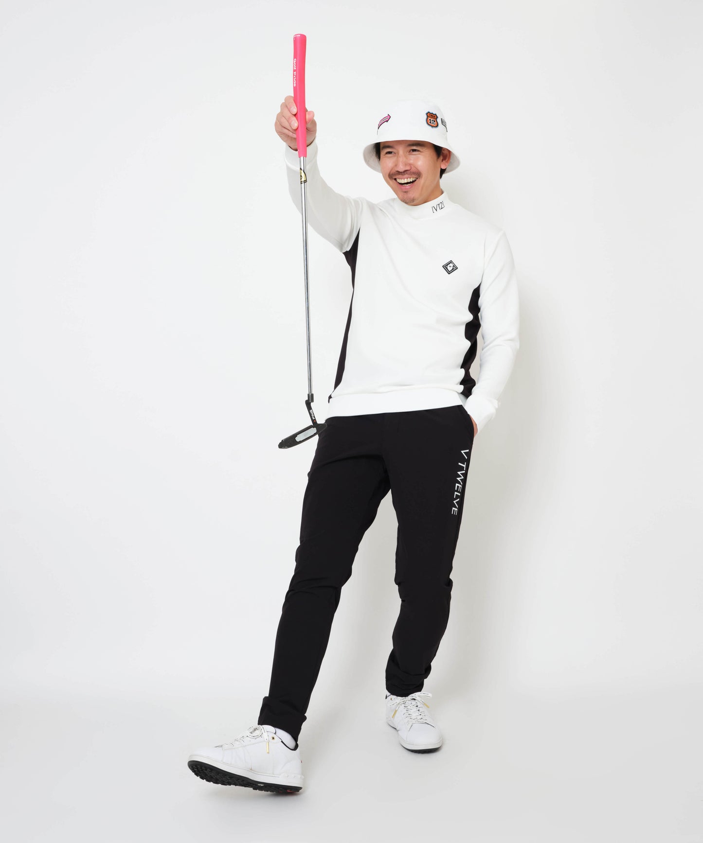 DOT RIB L/S MOCK