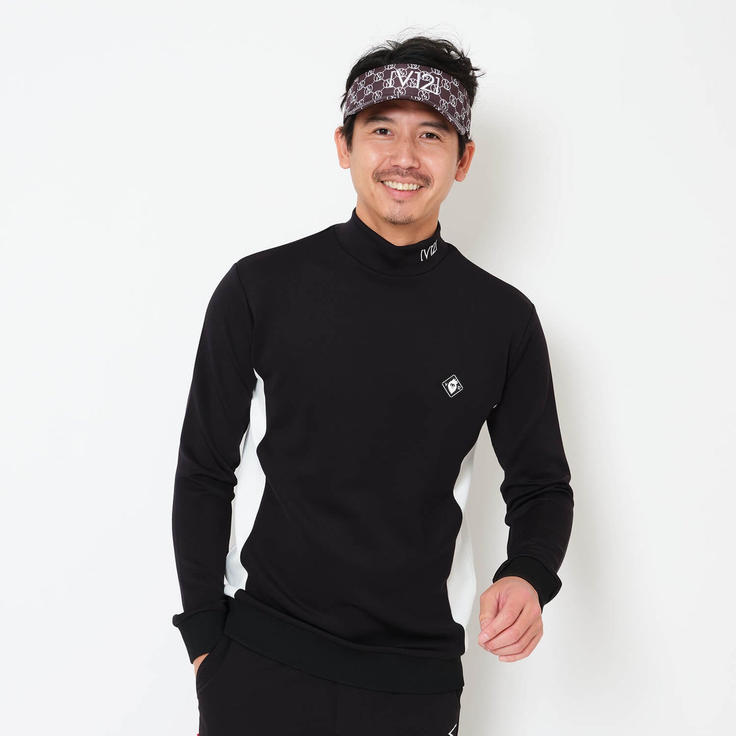 DOT RIB L/S MOCK