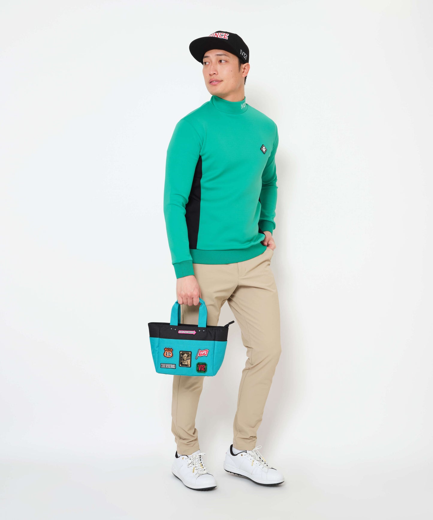 DOT RIB L/S MOCK