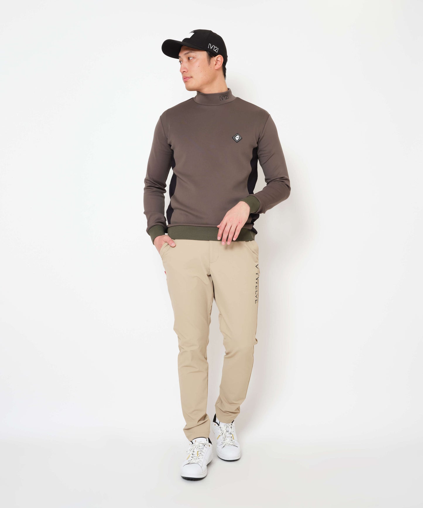 DOT RIB L/S MOCK