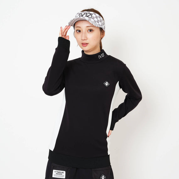 DOT RIB L/S MOCK