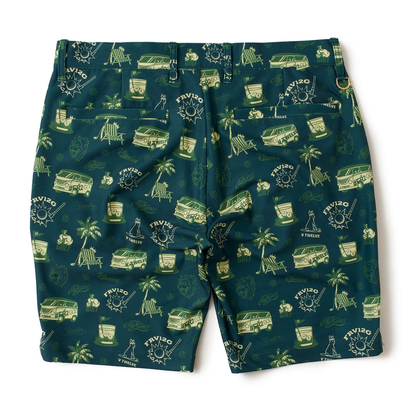 V12FR2 PATTERN  SHORTS