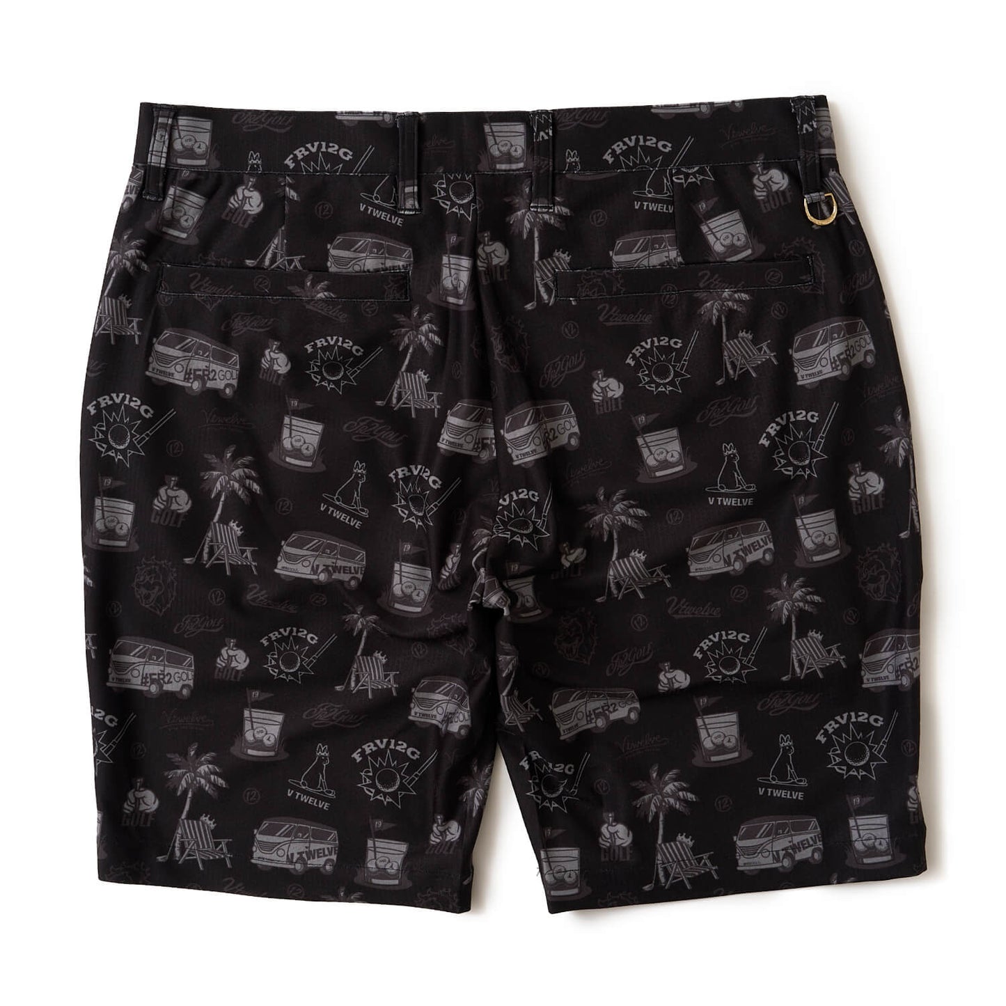 V12FR2 PATTERN  SHORTS