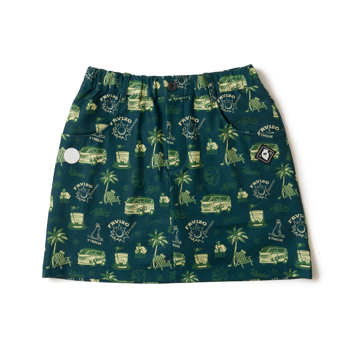 V12FR2 PATTERN SKIRT