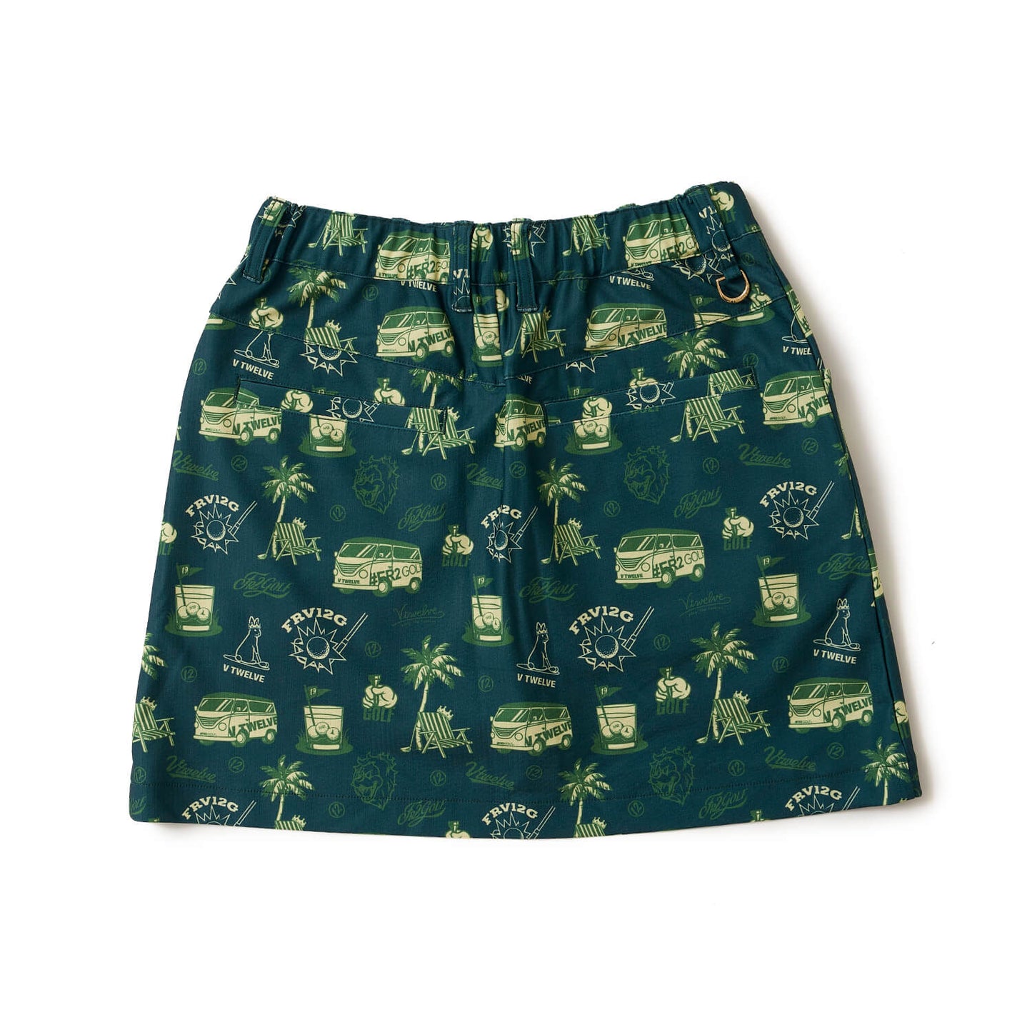 V12FR2 PATTERN SKIRT