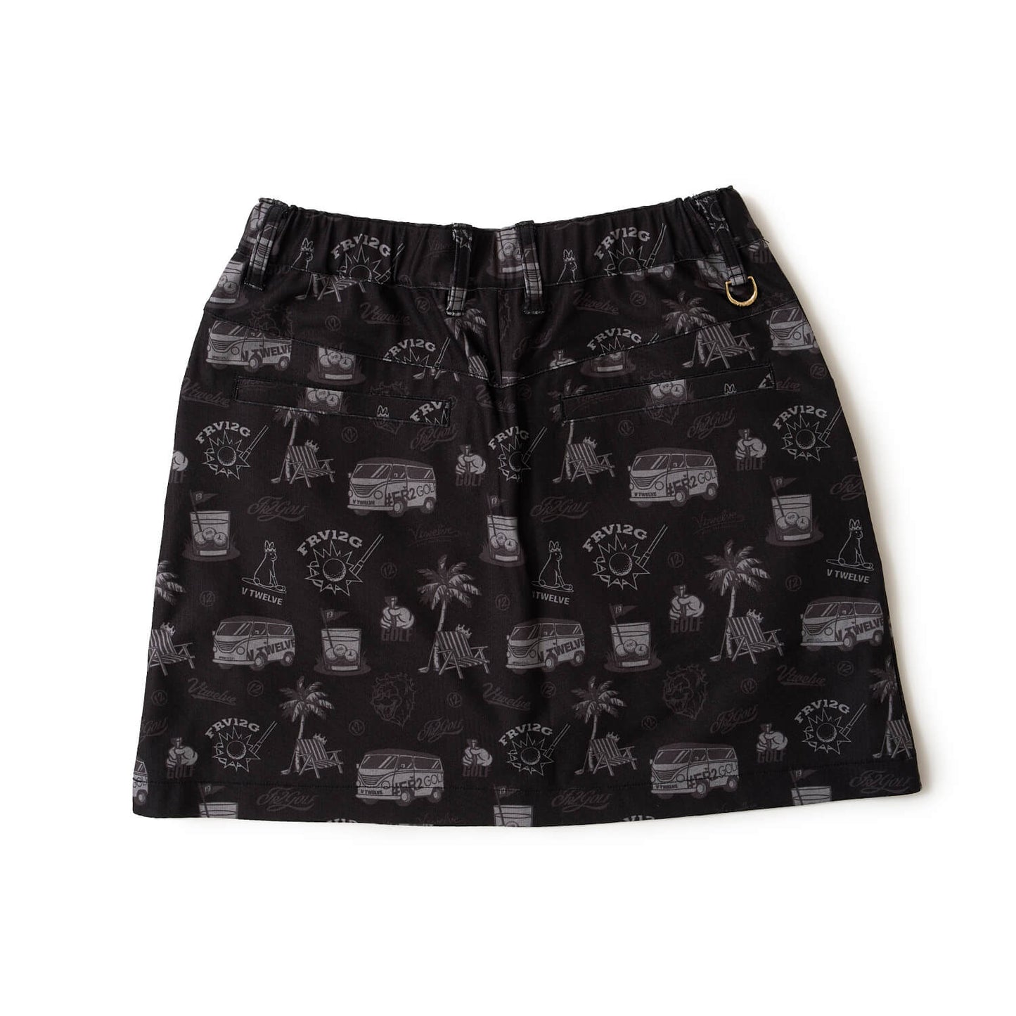 V12FR2 PATTERN SKIRT