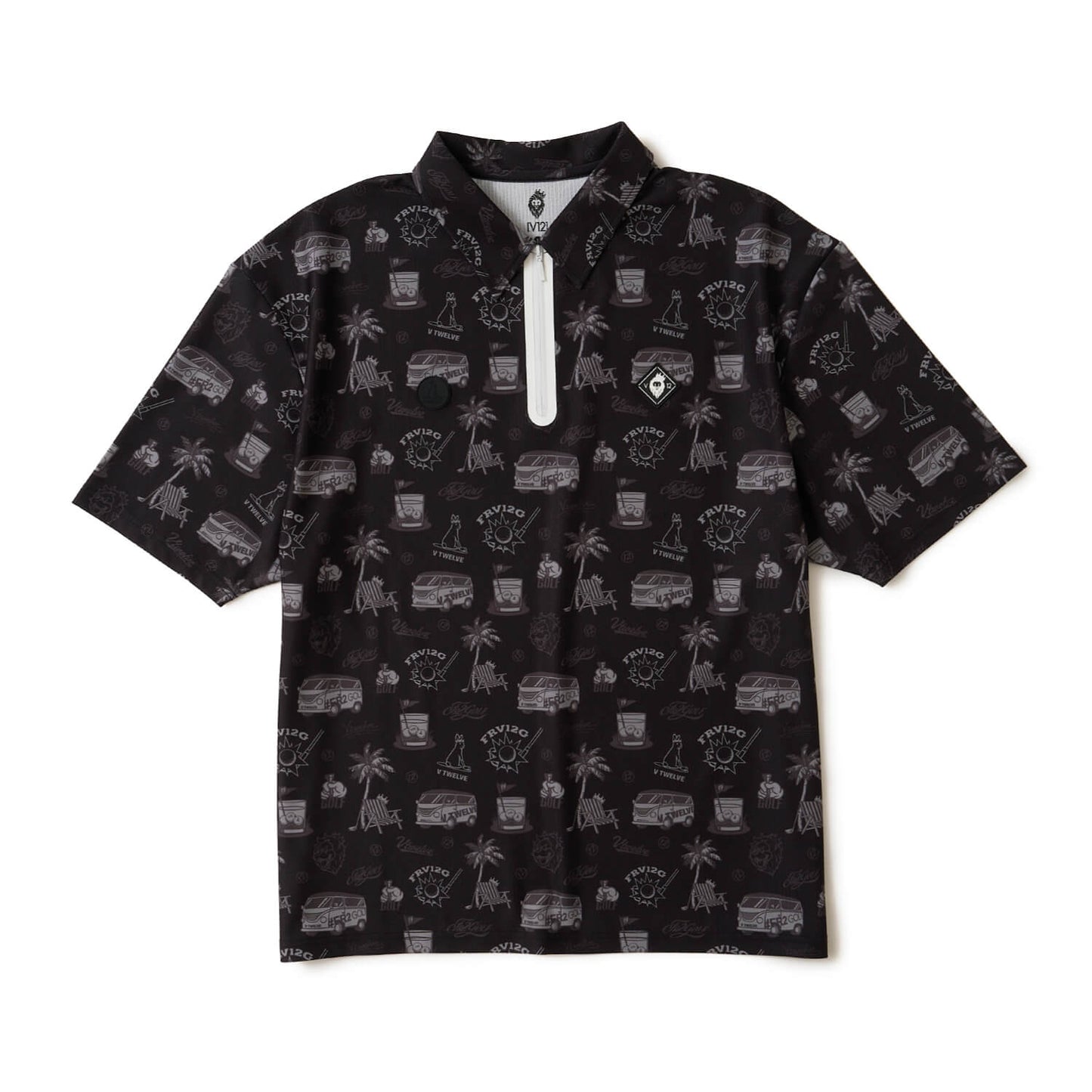 V12FRS PATTERN POLO