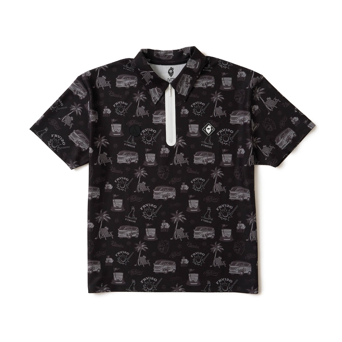 V12FRS PATTERN POLO
