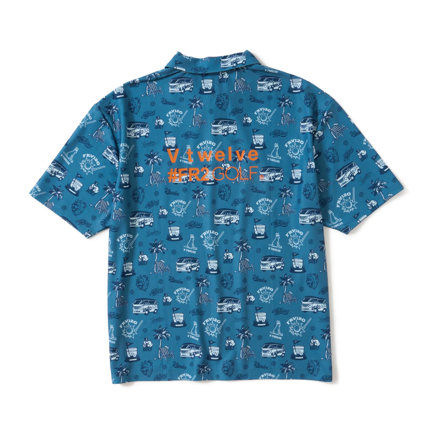 V12FRS PATTERN POLO