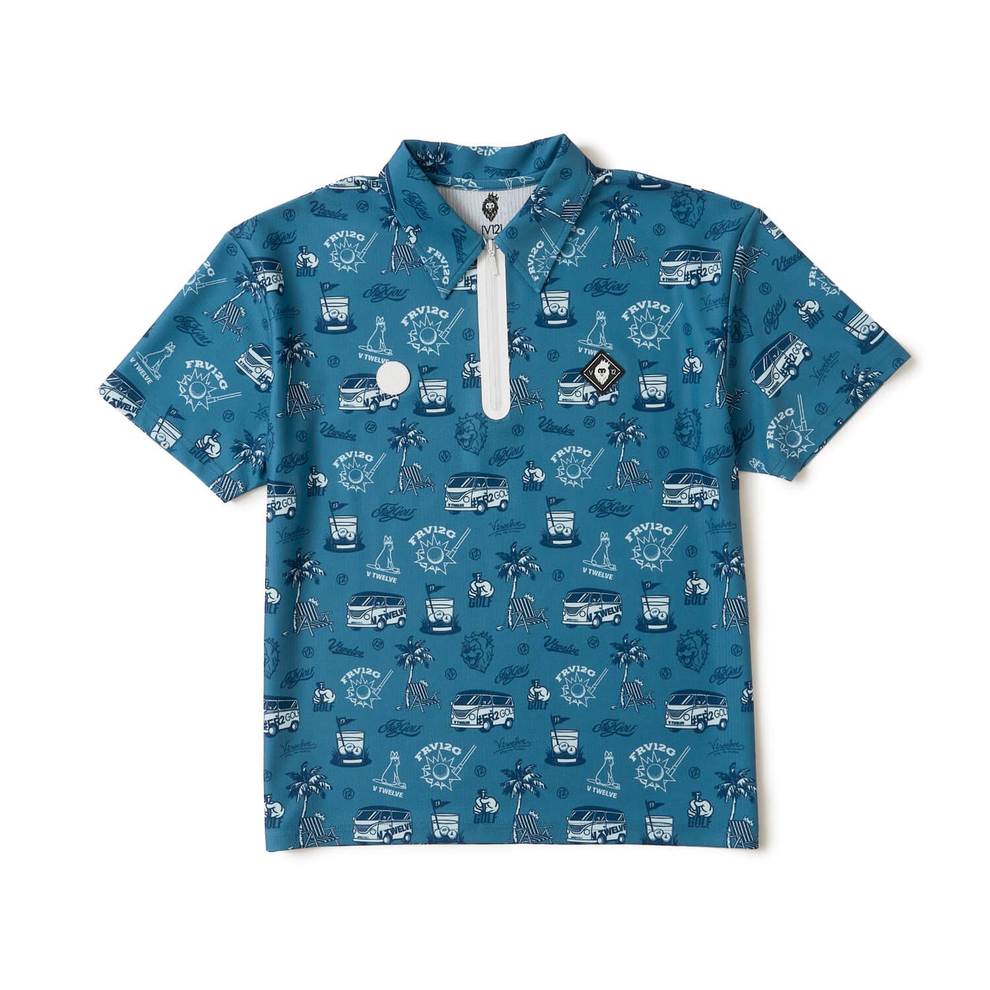 V12FRS PATTERN POLO