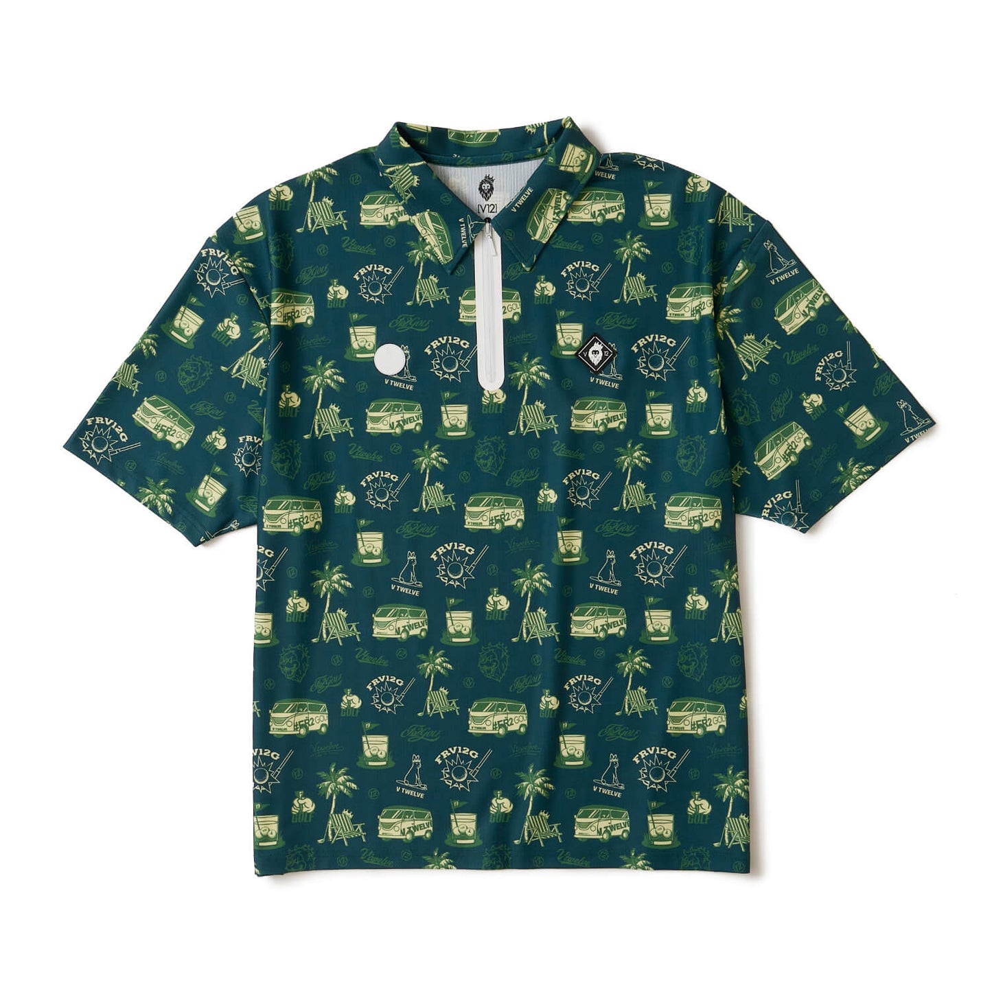 V12FRS PATTERN POLO