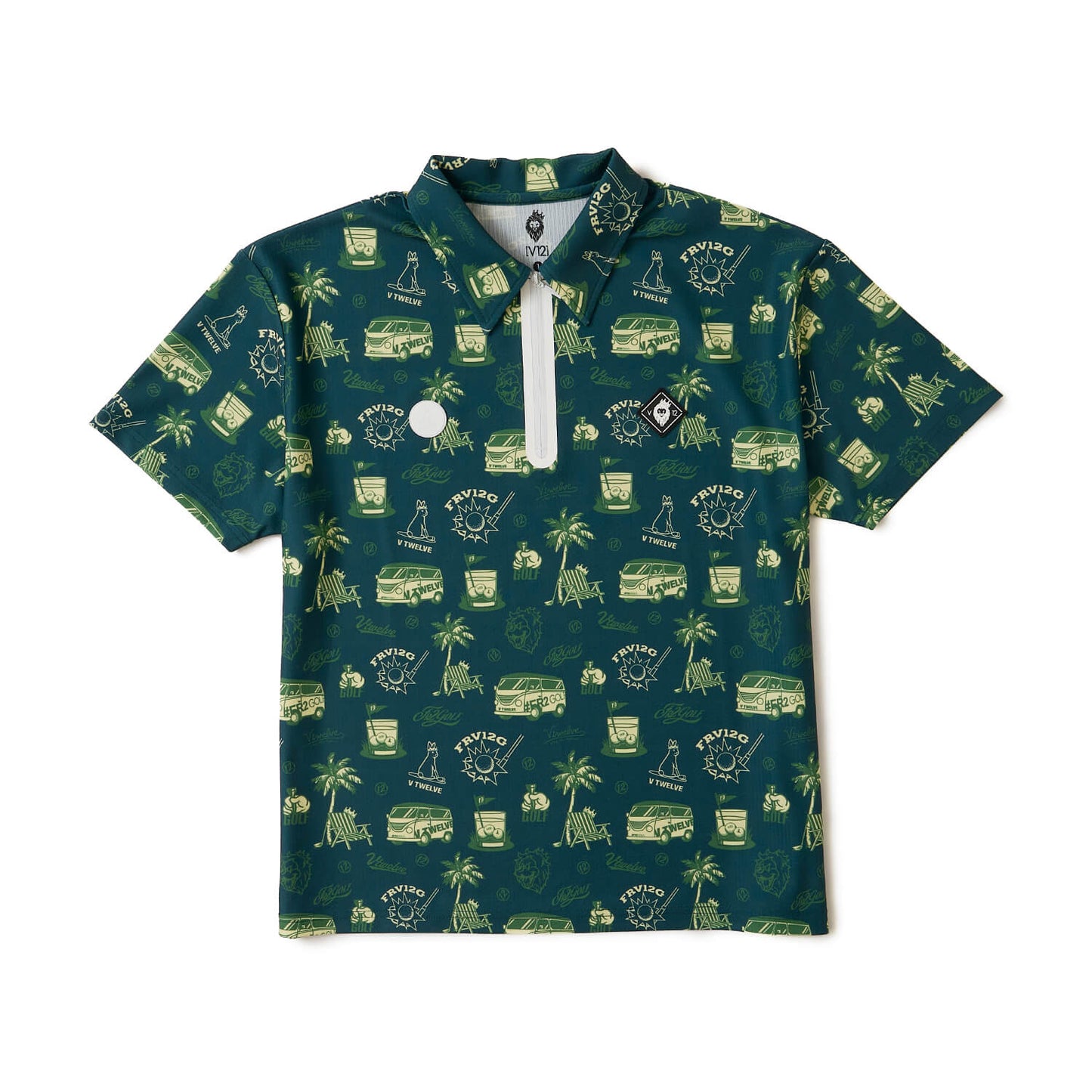 V12FRS PATTERN POLO