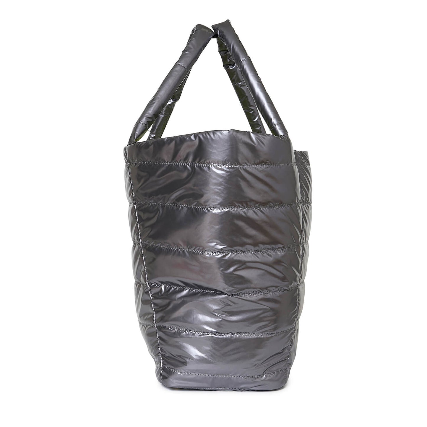 PADDED GLOSS BIG TOTE