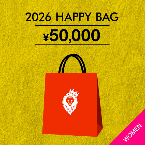 【予約商品】WOMENS HAPPY BAG GOLD