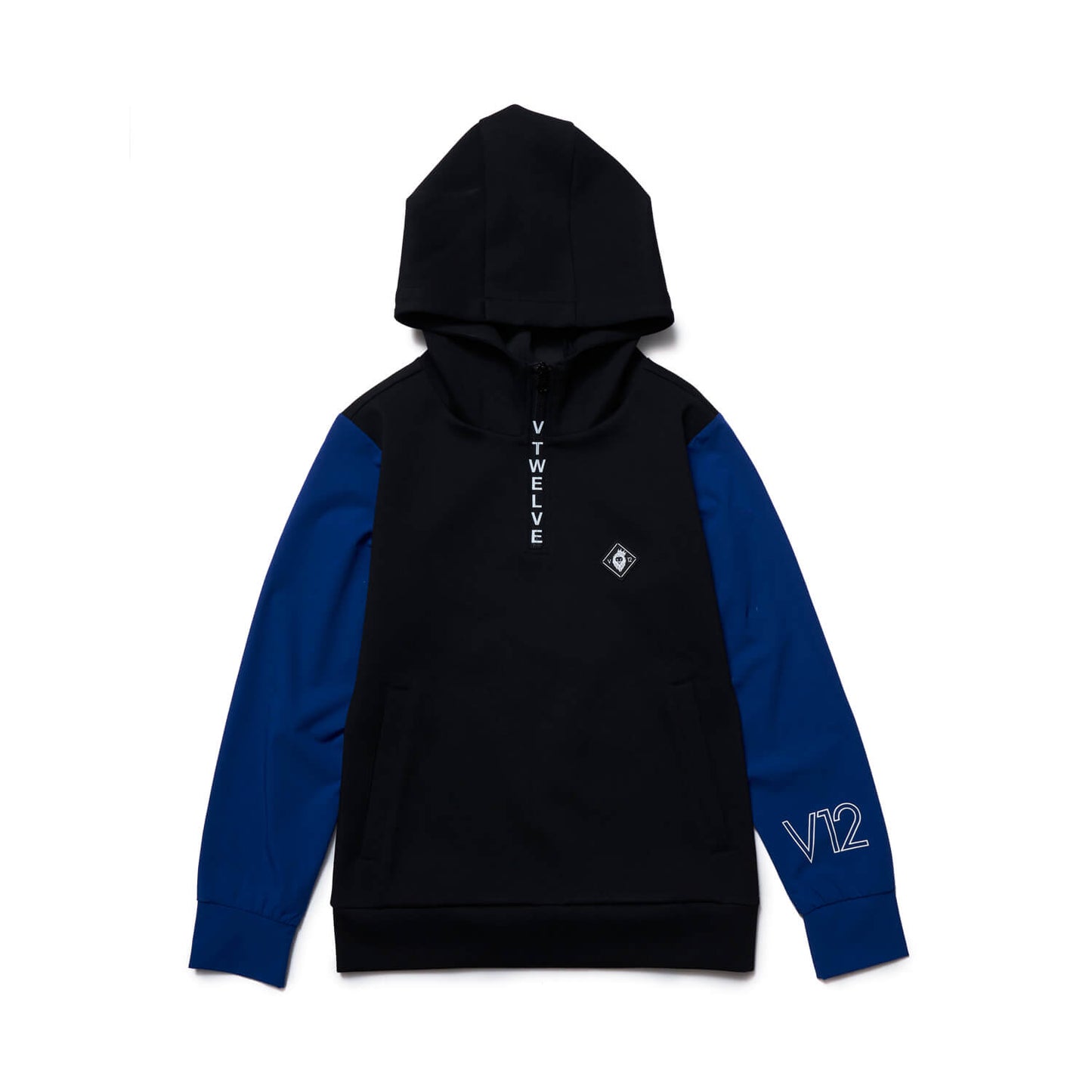 HALF LOGO ZIP HOODIE_WM